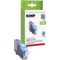 KMP Inktcartridge vervangt Canon CLI-521C Compatibel Cyaan C74 1510,0003 - thumbnail
