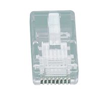 Valueline TEL-0080 kabel-connector RJ45 (8/8) (M) Transparant - thumbnail