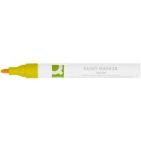 Q-CONNECT paint marker, op oliebasis, ronde punt, geel