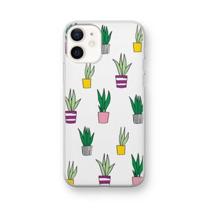 Sanseveria: iPhone 12 mini Transparant Hoesje