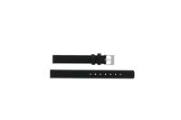 Horlogeband Skagen 358XSSLBC / 271SSLB / 358XSSLB / 358XSSLBB / 358XSSLBD Leder Zwart 12mm