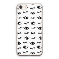 Eye pattern #2: iPhone 8 Transparant Hoesje