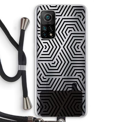 Magic pattern: Xiaomi Mi 10T 5G Transparant Hoesje met koord