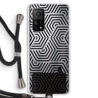 Magic pattern: Xiaomi Mi 10T 5G Transparant Hoesje met koord