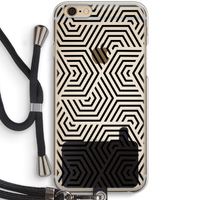 Magic pattern: iPhone 6 / 6S Transparant Hoesje met koord