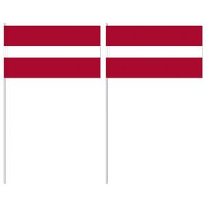 Handvlag Letland set van 10