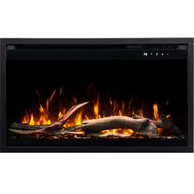 Aflamo 3D Elektrische Haard Inbouw 35" (90 cm)