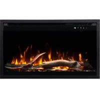 Aflamo 3D Elektrische Haard Inbouw 35" (90 cm)