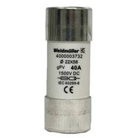 Weidmüller 4000003732 FUSE WSFL 22X58 40A 1K5V GPV Buiszekering Inhoud 10 stuk(s) - thumbnail