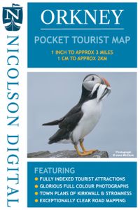 Wegenkaart - landkaart Orkney Pocket Tourist Map | Nicolson