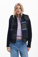 Afneembare gewatteerde jas - BLACK - XL