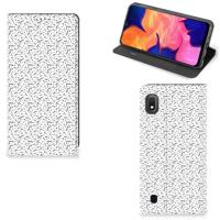 Samsung Galaxy A10 | Hoesje met Magneet | Stripes Dots