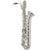 Yamaha YBS-480S baritonsaxofoon verzilverd