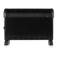 Domo DO7350CH electrische verwarming Binnen Zwart 2000 W Convector elektrisch verwarmingstoestel - thumbnail