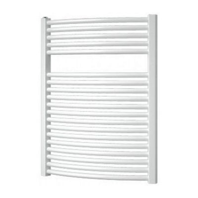Handdoekradiator Odro gebogen 764 x 585 mm Black graphite