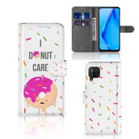 Huawei P40 Lite | Book Cover | Donut Roze