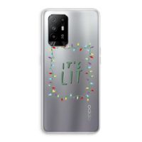 It's Lit: Oppo A94 5G Transparant Hoesje