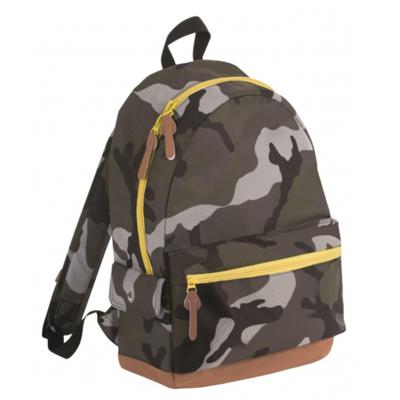 Kinder rugzak/rugtas - camouflage print - 30 x 13 x 42 cm - boekentas - schooltas -16 liter
