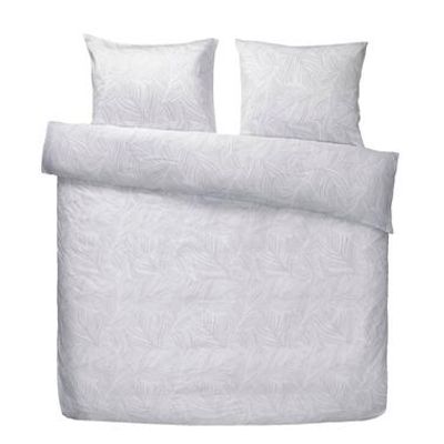 Dekbedovertrek Madeleine botanisch - wit - 240x200/220 cm