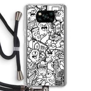 Vexx City #2: Xiaomi Poco X3 NFC Transparant Hoesje met koord