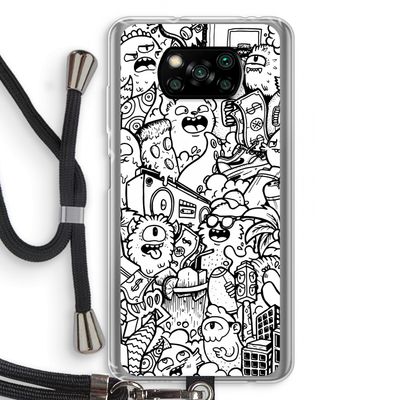 Vexx City #2: Xiaomi Poco X3 NFC Transparant Hoesje met koord