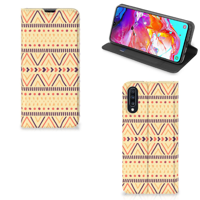 Samsung Galaxy A70 | Hoesje met Magneet | Aztec Yellow