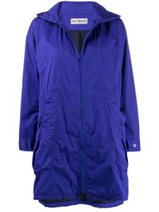 Issey Miyake Pre-Owned imperméable à capuche - Violet