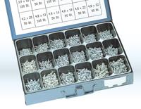 Dresselhaus plaatschroeven assortiment sort.tapping screws din 7981 galvanized