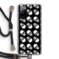 Musketon Skulls: Samsung Galaxy S20 FE / S20 FE 5G Transparant Hoesje met koord