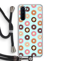 Donuts: OnePlus Nord Transparant Hoesje met koord