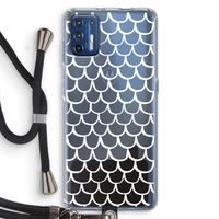 Dakpannetjes: Motorola Moto G9 Plus Transparant Hoesje met koord
