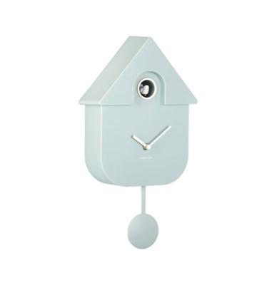 Karlsson Wandklok Modern Cuckoo - Licht Blauw