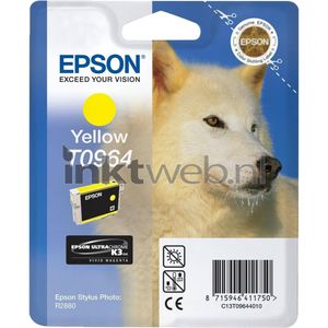 Epson T096420 Yellow Ink Cartridge inktcartridge Origineel Geel