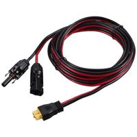 Solarstekker op XT60 busstekker kabellengte 3000 mm TC-12195652 Zwart, Rood TRU COMPONENTS Inhoud: 1 stuk(s)