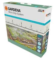 Micro-Drip-Bewatering moestuin/?bloembed Set (60 m2)? - Gardena