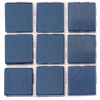 63x stuks mozaieken maken steentjes/tegels kleur donkerblauw 0.1 x 0.1 x 0.2 cm   - - thumbnail