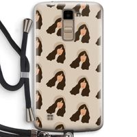 Bonjour mon amour: LG K10 (2016) Transparant Hoesje met koord
