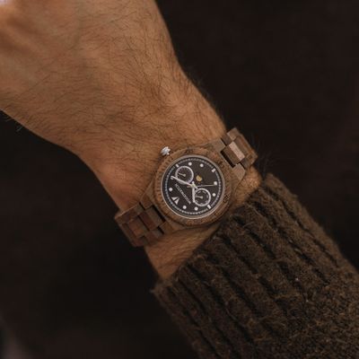 Houten Horloge Himalia Houten Horloge Himalia