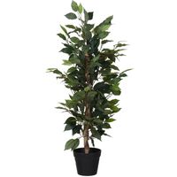 Kunstplant Ficus groen 95 cm