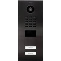 DoorBird D2102V Buitenunit voor Video-deurintercom via WiFi LAN RVS V2A (geborsteld), Titaan optiek