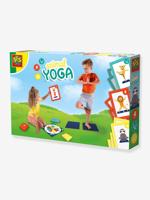 Yoga set met dierenmotieven en SES Creative yogamat meerkleurig