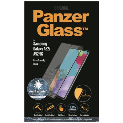 PanzerGlass Edge2Edge 7253 Screenprotector (glas) Samsung Galaxy A52, Galaxy A52 5G, Galaxy A52s 5G, Galaxy A53 5G 1 stuk(s) Anti-vingerafdruk, Antibacterieel
