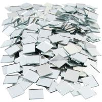 Creativ Company Spiegel mozaiek tegels, afm 16x16 mm, dikte 1 mm, 500 stuk/ 1 doos