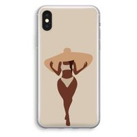 Let's get salty: iPhone XS Transparant Hoesje