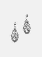 Abrazi Adele Swarovski Oorbellen Zilver