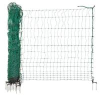 AKO Kippennet Maxi 122cm-25m. dubbele pen Groen/wit