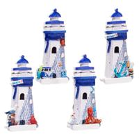 Blauwe Vuurtoren 3D Zee & Strand Souvenir Magneet