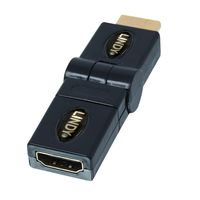 LINDY 41096 HDMI Adapter [1x HDMI-stekker - 1x HDMI-bus] Zwart - thumbnail