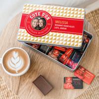 Côte d'Or Vintage Chocolade Box met naam