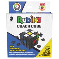 Spin Master Rubik’s Coach Cube - Leer de kubus van 3x3 op te lossen met stickers handleiding en video's